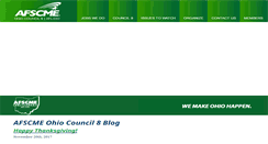 Desktop Screenshot of afscmecouncil8.org